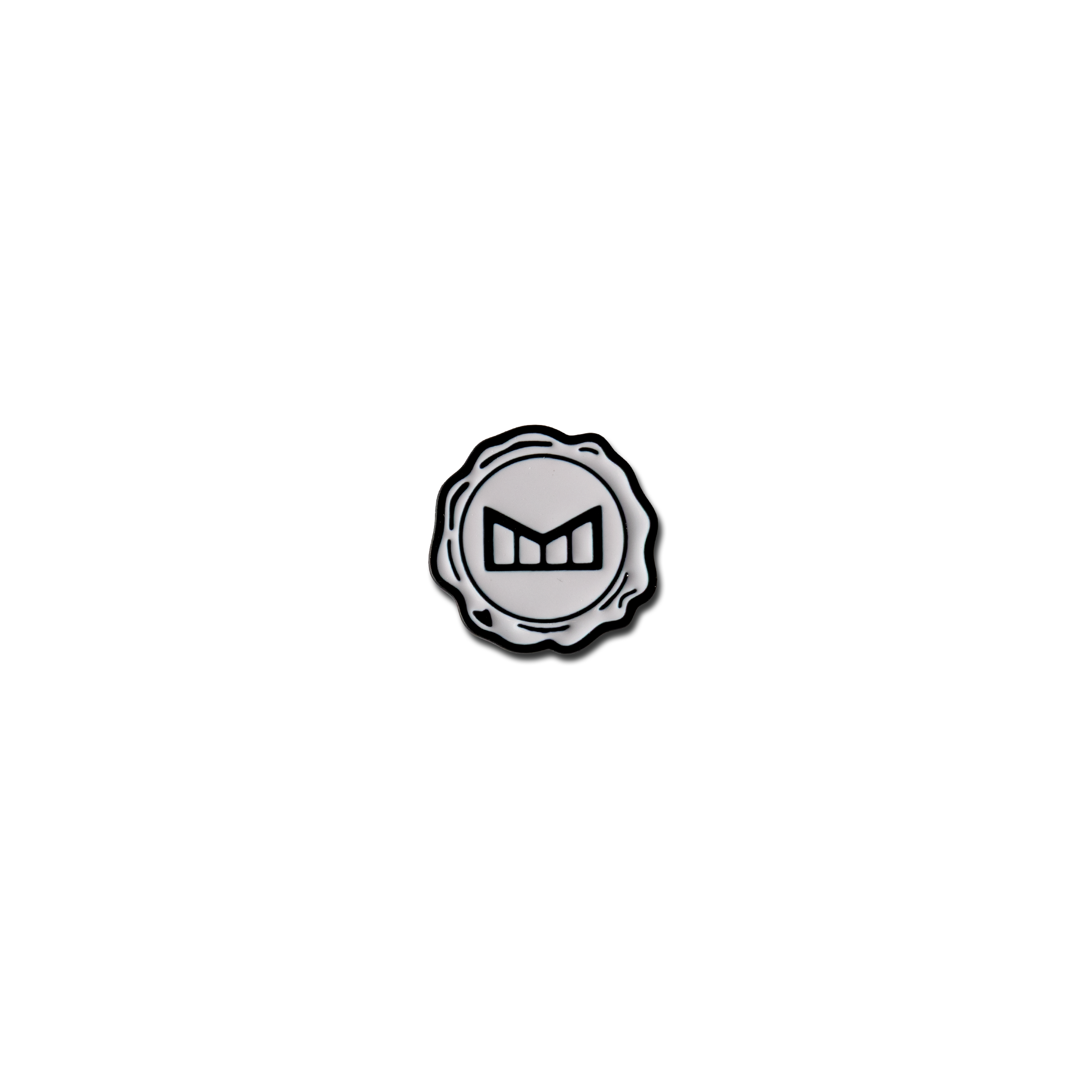 melin Icon Ball Marker - White/Black - Image 2